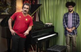 نوازندگی ترانه «هوس» معین با پیانو توسط سهیل مقدم در سریال «پایتخت»