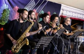 از شَروه‌خوانی تا نقاشی قهوه‌خانه‌ای در سومین روز «خیمه هنر»