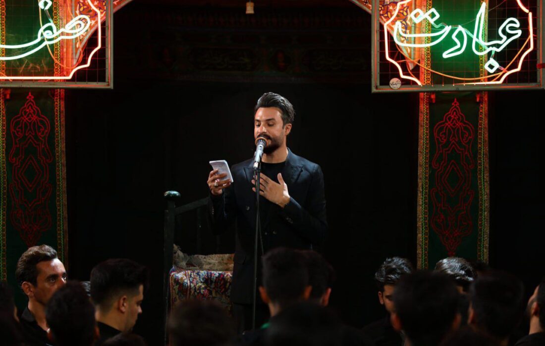 حضور مصطفی راغب در افتتاحیه «خیمه هنر»