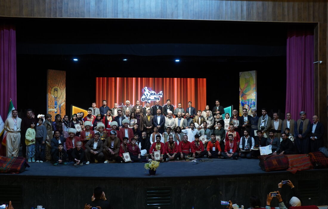 اختتامیه جشنواره بیت و حیران در سردشت برگزار شد؛ «بهار» موسیقی اقوام در دل پاییز