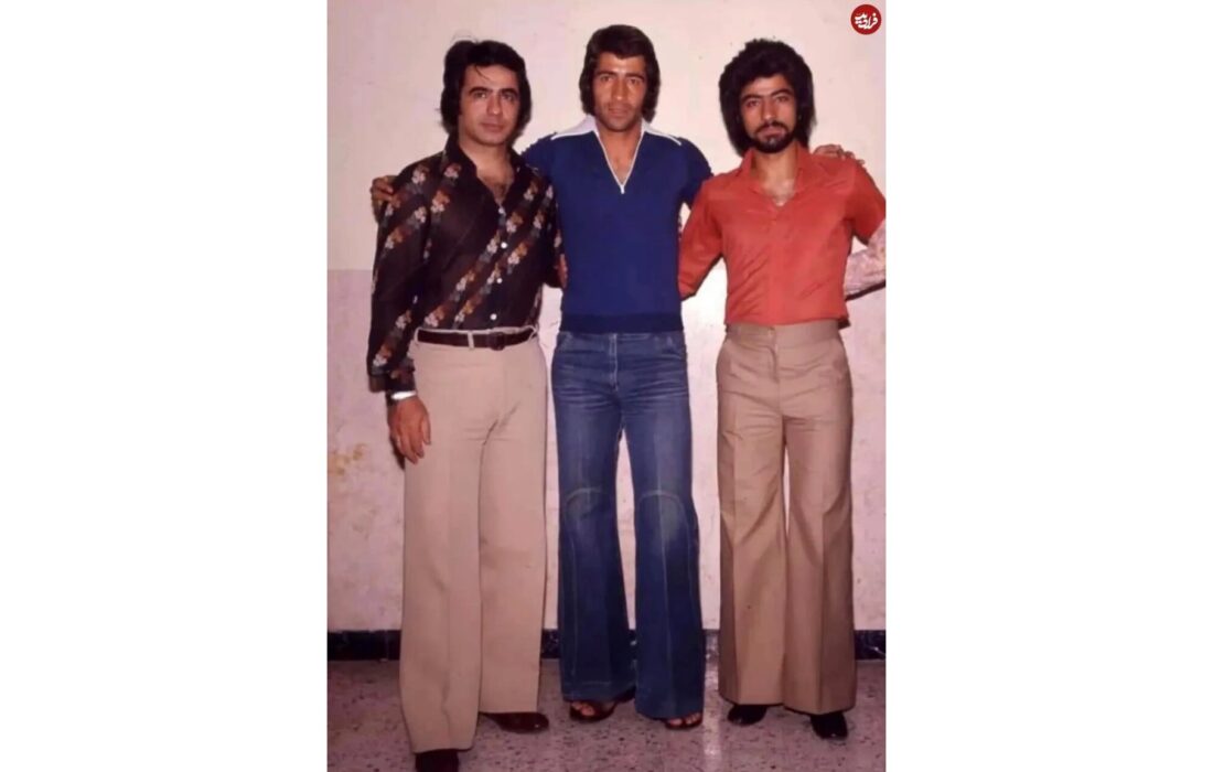 عکس قدیمی عارف و ستار و ناصر حجازی؛ یک ژست دوستانه در دهه ۵۰