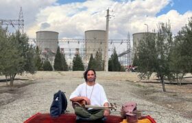 فیلمی که علی قمصری از نیروگاه برق منتشر کرد