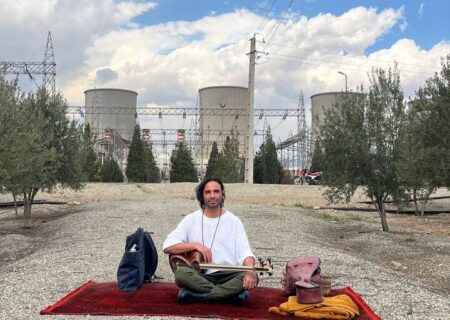 فیلمی که علی قمصری از نیروگاه برق منتشر کرد