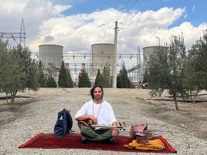 فیلمی که علی قمصری از نیروگاه برق منتشر کرد