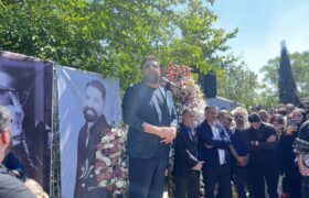 مراسم چهلم حمید هیراد برگزار شد