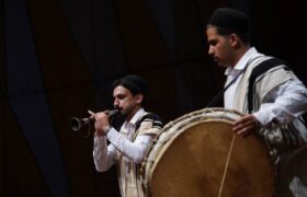 اجرای قطعه دایه دایه توسط گروه سماع نوایی؛ طنین همبستگی در تئاتر شهر