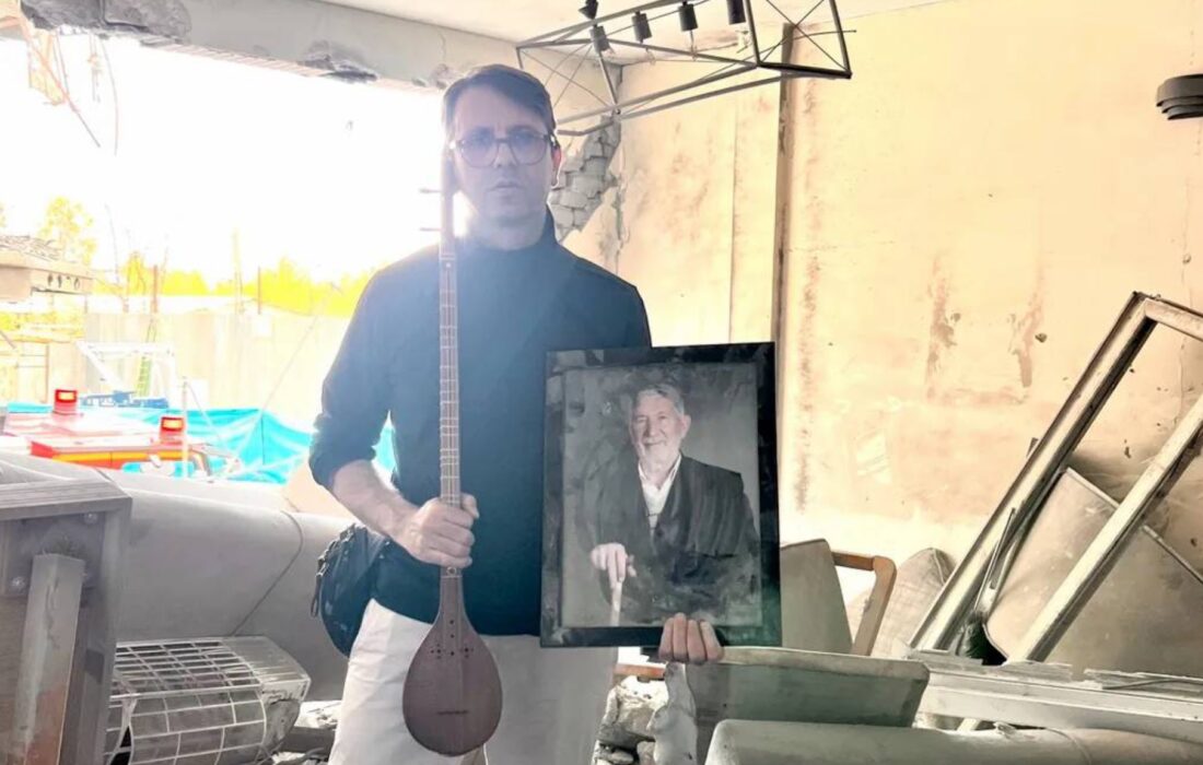 یادداشت حسین نورشرق درباره خانه ویران‌شده؛ «این وطن ویران نخواهد شد»