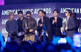 ‏گروه BTS هنرمند سال جوایز موسیقی آمریکا شد؛ شکست تیلور سوییفت