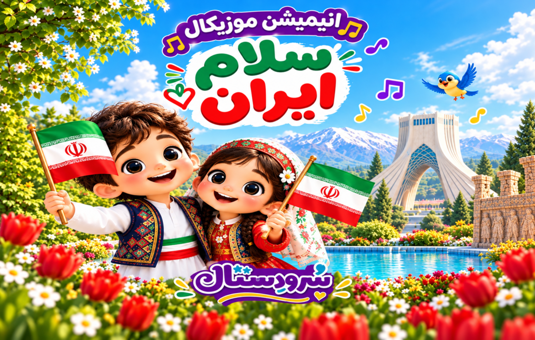 سفر جادویی امید و آرزو با سیمرغ؛ انیمیشن موزیکال سلام ایران منتشر شد!